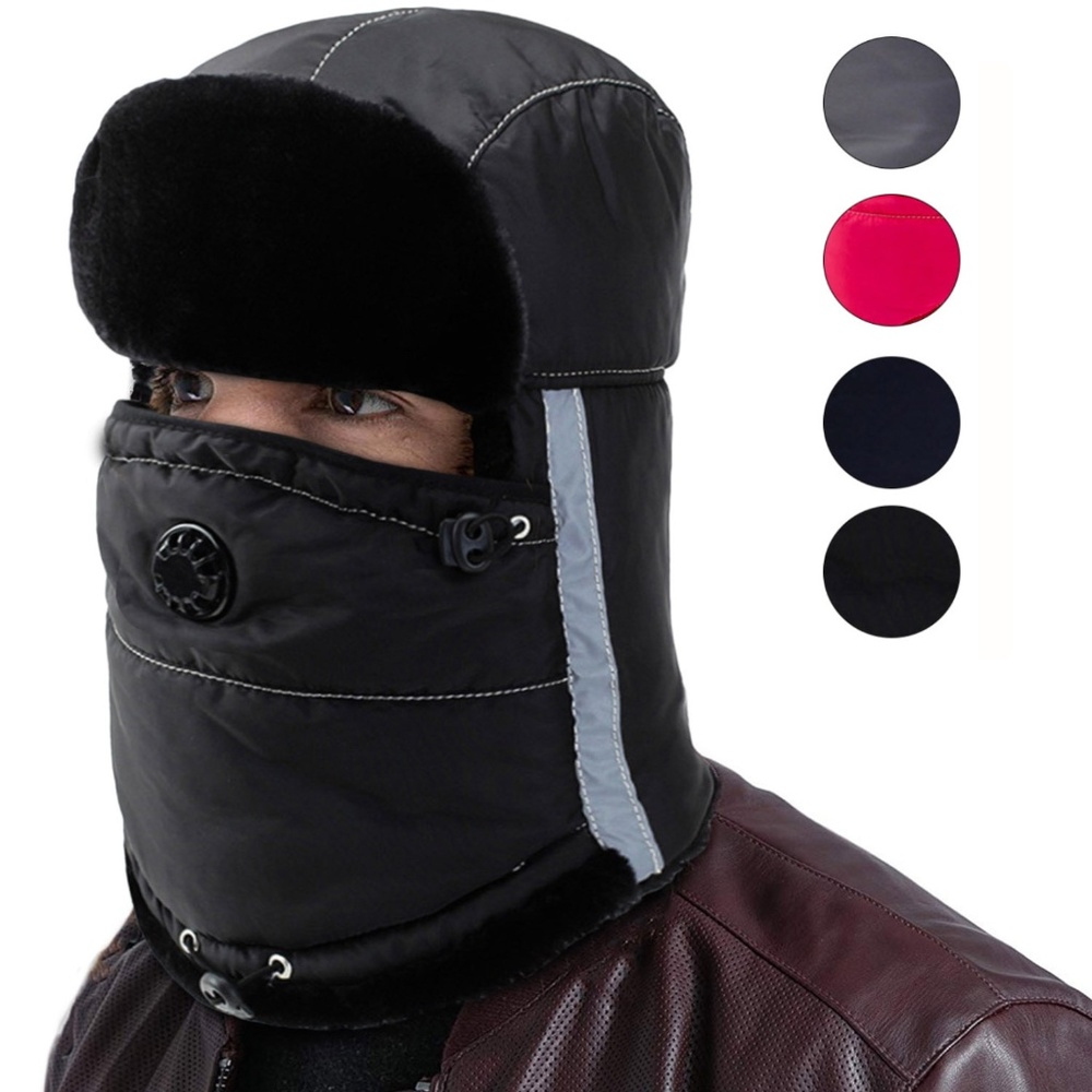 Windproof Trapper Hat Balaclava Hood Ski Mask